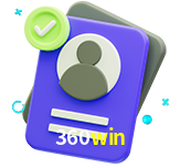 Tornar-se um membro do 360win é muito simples